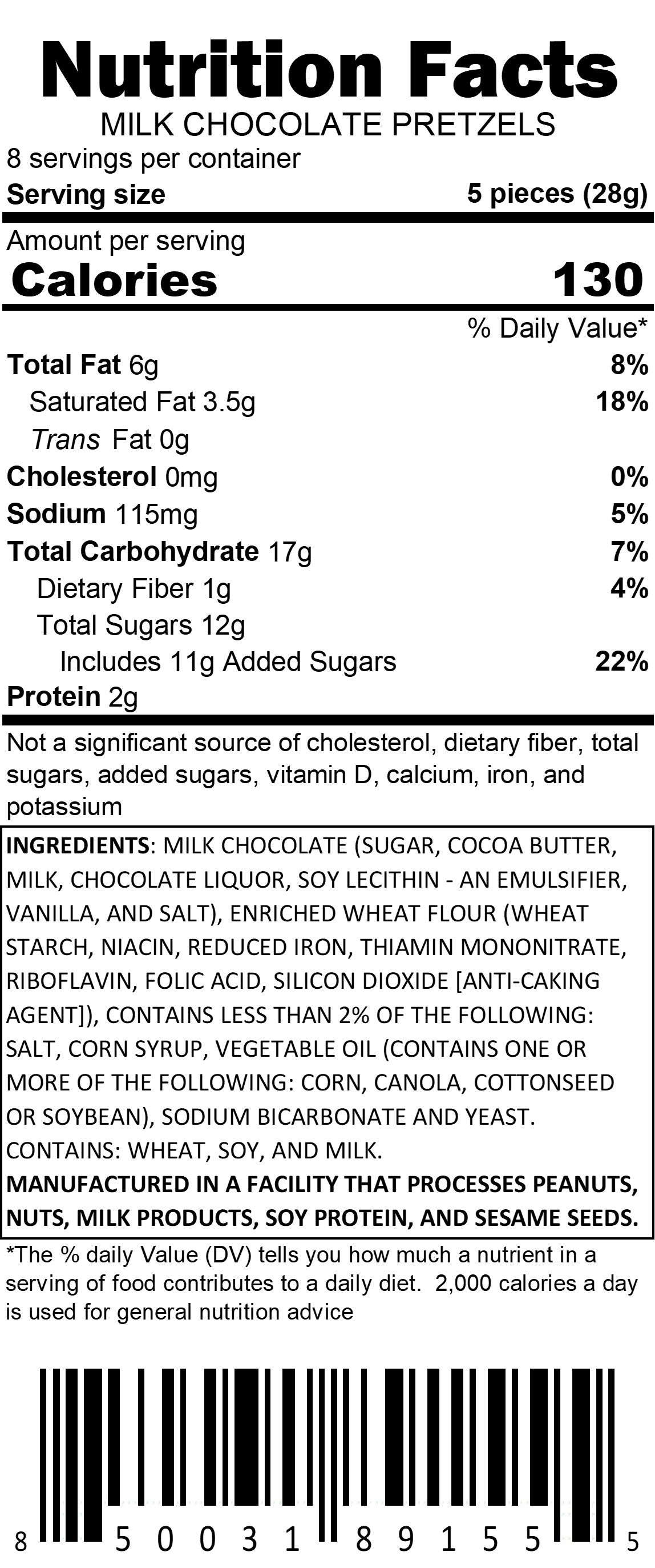 Chocolate Pretzels
