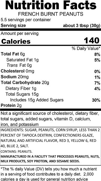 French Burnt Peanuts