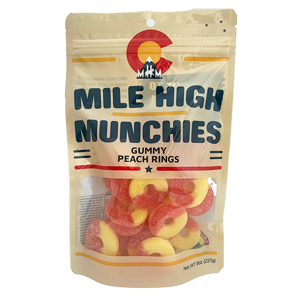 Gummy Peach Rings