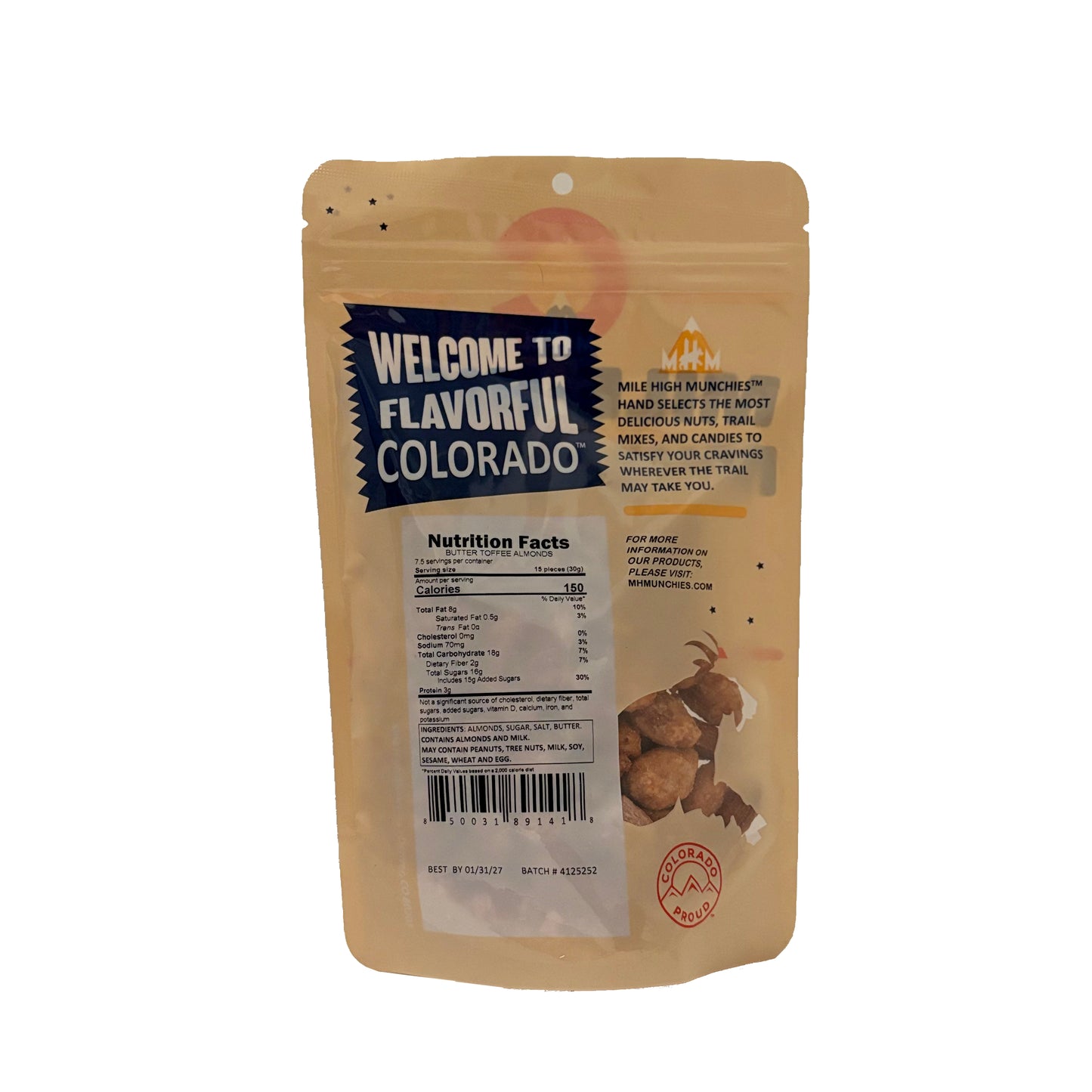 Butter Toffee Almonds