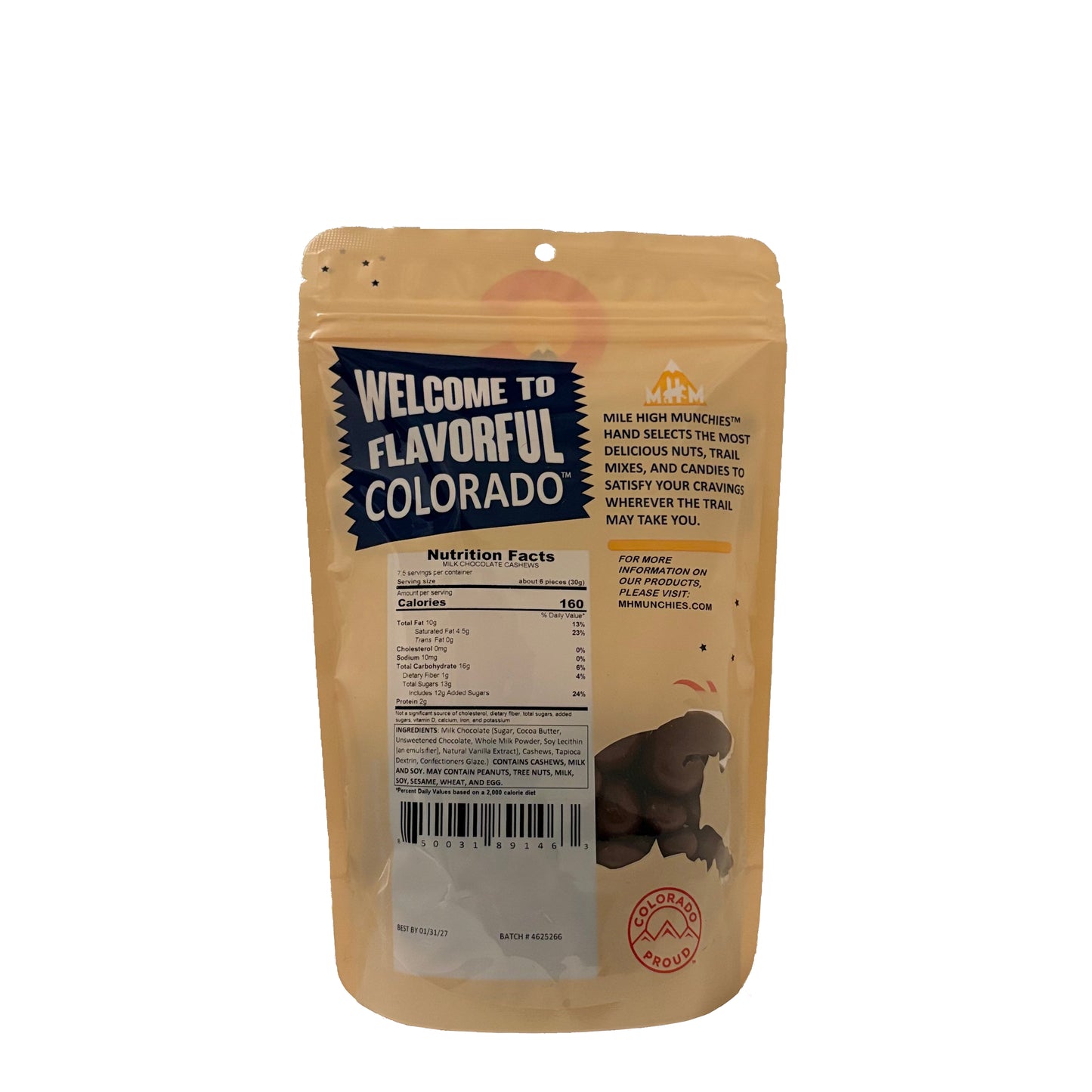 Milk Chocolate Cashews