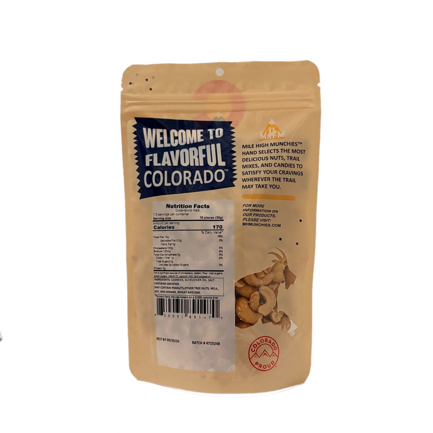 Roasted & Salted Cashews